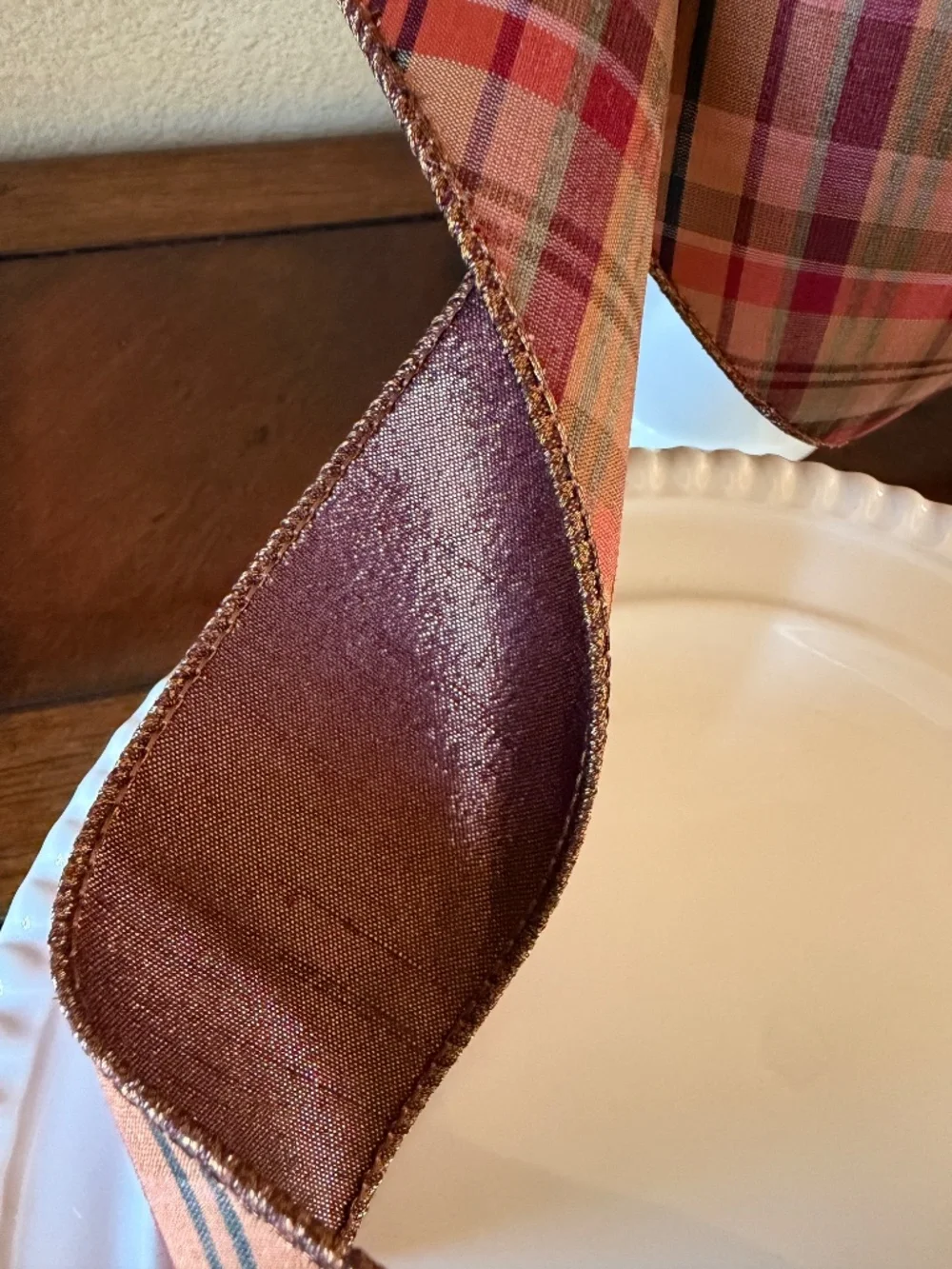 Tierra Tonal Diagonal Plaid/Reliant Ribbon